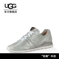 UGG 春夏女士休闲单鞋城市运动系列运动跑鞋 1019058 SLVR | 银色 37