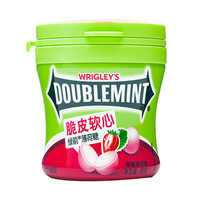 DOUBLEMINT 绿箭 脆皮软心薄荷糖 草莓薄荷味 瓶装80g