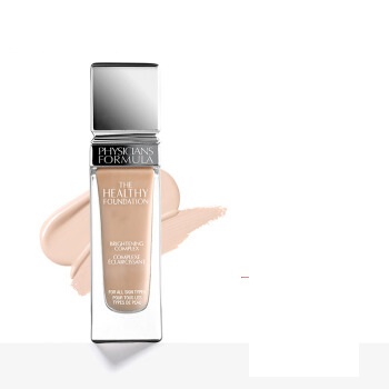 PHYSICIANS FORMULA PF元气舒缓粉底液30ml 暖白(敏感肌肤干皮保湿遮瑕提亮轻薄不厚重)P10030