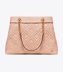 Tory Burch FLEMING TRIPLE-COMPARTMENT TOTE单肩包