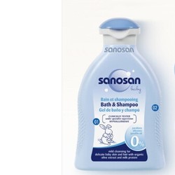 SANOSAN 哈罗闪 婴儿净护洗沐二合一  200ml *5件