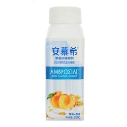 yili 伊利 安慕希 希腊风味酸奶  黄桃+燕麦 200g*10盒 *2件