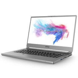 msi 微星 P65 15.6英寸笔记本电脑（i7-9750H、16G、512G、RTX2060、100%sRGB、雷电3、1.9kg）