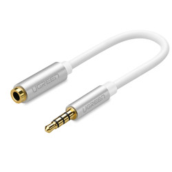 UGREEN 绿联 国美标互转3.5mm音频线 0.13m
