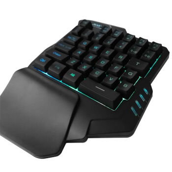 宏碁acerk919jp单手键盘单手游戏键盘rgb单手键盘35键rgb背光键盘有线