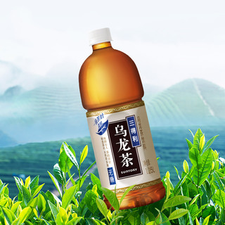 SUNTORY 三得利 无糖 乌龙茶饮料 1.25L*6瓶