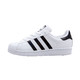 adidas kids 阿迪达斯 SUPERSTAR J 休闲鞋 DB1209 35.5-40码 亮白/一号黑