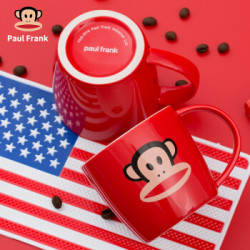 大嘴猴(Paul Frank)水杯马克杯陶瓷杯 +凑单品满199减100 *4件