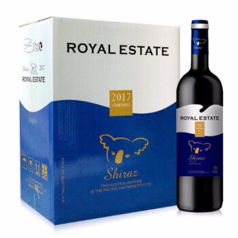 汉密尔顿 澳大利亚原装原瓶进口 皇家花园西拉