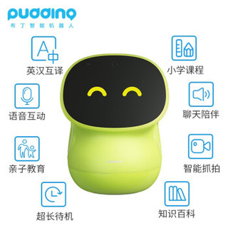 pudding 布丁家庭机器人  BeanQ 第三代 JT600 布丁豆豆智能机器人 高配版 (绿色)