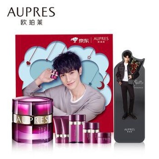 ￼￼AUPRES 欧珀莱 时光锁抗皱紧实眼霜（罗云熙宠粉礼盒+烈日防晒隔离液7ml*2+语音钥匙扣）