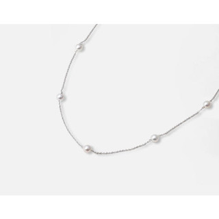 银联专享：Maria 阿古屋珍珠长款项链 白色 