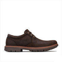 ROCKPORT 乐步 Tough Bucks Ox系列系带平跟男士休闲鞋休闲皮鞋 Brown UK 7 