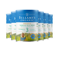 88VIP：BELLAMY'S 贝拉米 婴幼儿配方奶粉 3段 900g*6罐