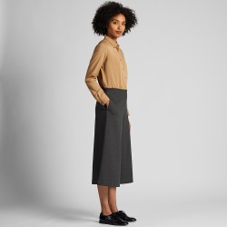 女装 宽腿七分裤 418279 优衣库UNIQLO