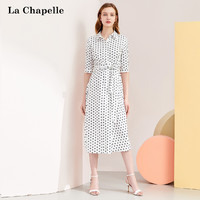 La Chapelle 拉夏贝尔 10020350 女士波点连衣裙