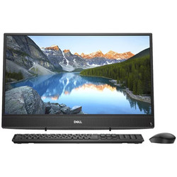 戴尔（DELL）灵越3480 23.8英寸全高清窄边框一体机台式电脑（i3-8145U 4G 1T IPS）黑