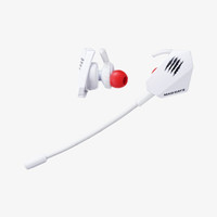 美加狮E.S.PRO 游戏耳机 入耳式带麦吃鸡耳机 PUGB电竞运动耳麦 白色 白色 E.S. PRO
