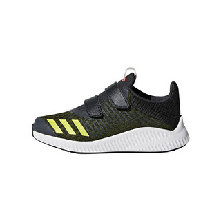 adidas 阿迪达斯 BB7779 男童 黑色黄色儿童跑步鞋 28-40码