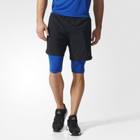 adidas 阿迪达斯 SPEED BR SH2IN1 BK6171 男士运动短裤