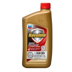 Chevron 雪佛龍 金富力合成機油 高里程 5W-30 1QT *13件