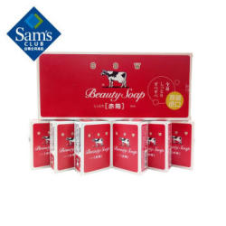 Cow/牛牌 日本进口美肤香皂滋润100g*6块