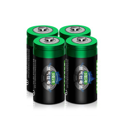 立烁 1号一号碳性干电池电池 4颗