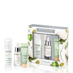 CAUDALIE 欧缇丽 闪耀明星三件套装(精华液30ml+洁面泡沫50ml+面膜15ml)