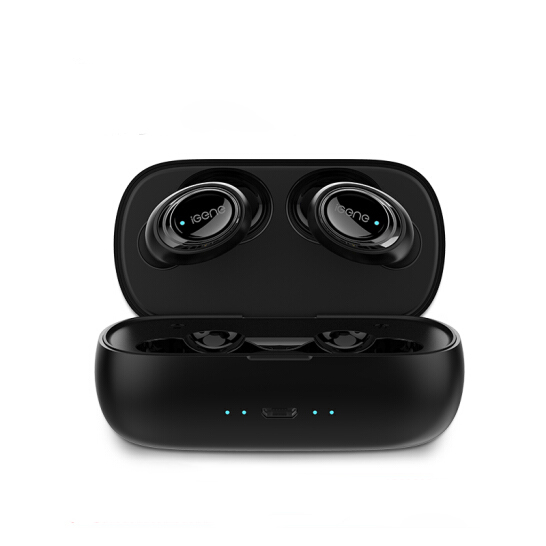igene击音月神z3真无线蓝牙耳机伯爵黑