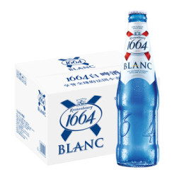 kronenbourg 1664 克伦堡凯旋 1664 白啤酒 330ml 24瓶 普通装 *2件