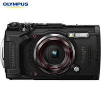 奥林巴斯 OLYMPUS TG-6 多功能运动相机 防水防震防尘数码tg6照相机 微距潜水 户外旅游 4K视频 卡片机 黑色