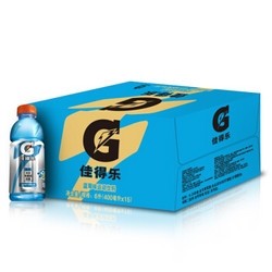 GATORADE 佳得乐 蓝莓味 功能运动饮料 400ml*15瓶 *3件