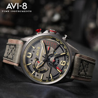 AVI-8 空军腕表系列 AV-4056-03 男士石英手表