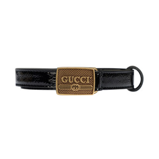 GUCCI 古驰 方形扣头板扣腰带