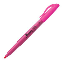 Sharpie 锐意 荧光笔 粉色 单支装 *5件