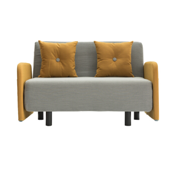 wowdsgn 尖叫设计 原创小怪兽折叠沙发床 (春姜黄、133