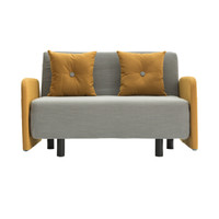 wowdsgn 尖叫设计 原创小怪兽折叠沙发床 (春姜黄、133