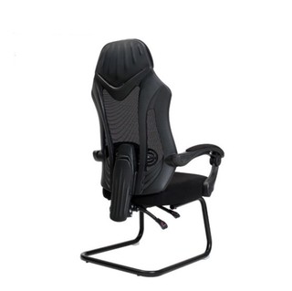 绿豆芽 家用电脑椅 标准版黑色
