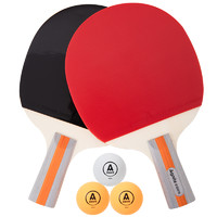 Agnite 安格耐特 F2331/2341 乒乓球拍2支装 赠3只球