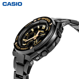 CASIO 卡西欧 G-SHOCK G-STEEL系列 石英腕表 GST-W300BD-1A