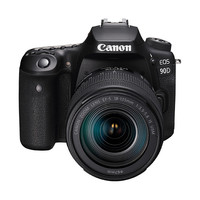 Canon 佳能 EOS 90D APS-C畫幅 數碼單反相機 黑色 EF-S 18-135mm F3.5 IS USM 變焦鏡頭 單鏡頭套機