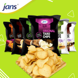 JANS 进口木薯片 84g*12包