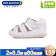 dr.kong江博士女宝宝凉鞋0-1岁软底儿童机能鞋童夏白色婴儿步前鞋 白色 19
