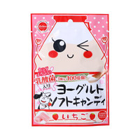 日本进口 茱力菓 草莓味酸奶软糖 38g *2件