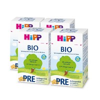 HIPP BIO 喜宝 奶粉纯有机 1段 3-6月 600g 4盒装