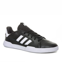 adidas Originals 系带平底男士休闲鞋板鞋 DB3176 Black UK 10 