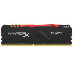 Kingston 金士顿 骇客神条 Fury雷电系列 16GB（8GB×2） DDR4 2666 RGB台式机内存条