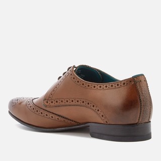 TED BAKER Hosei 男士布洛克风格雕花皮鞋 Tan UK7