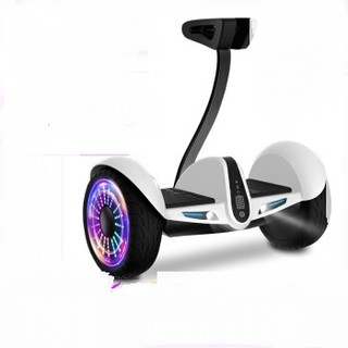 Maikula 麦酷拉 儿童座椅款成人代步电动车自平衡站座两轮版APP遥控漂移扭扭越野体感车白  座椅平衡车