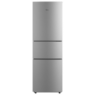 美的(Midea)208升 节能静音家用三门三温电冰箱 时尚泰坦银 BCD-208TM(E)